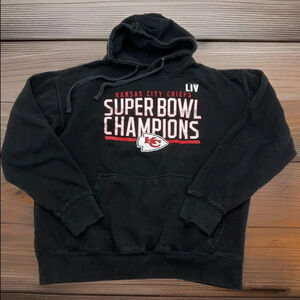 NFL Black Kansas City Chiefs Super Bowl Champions Hoodie